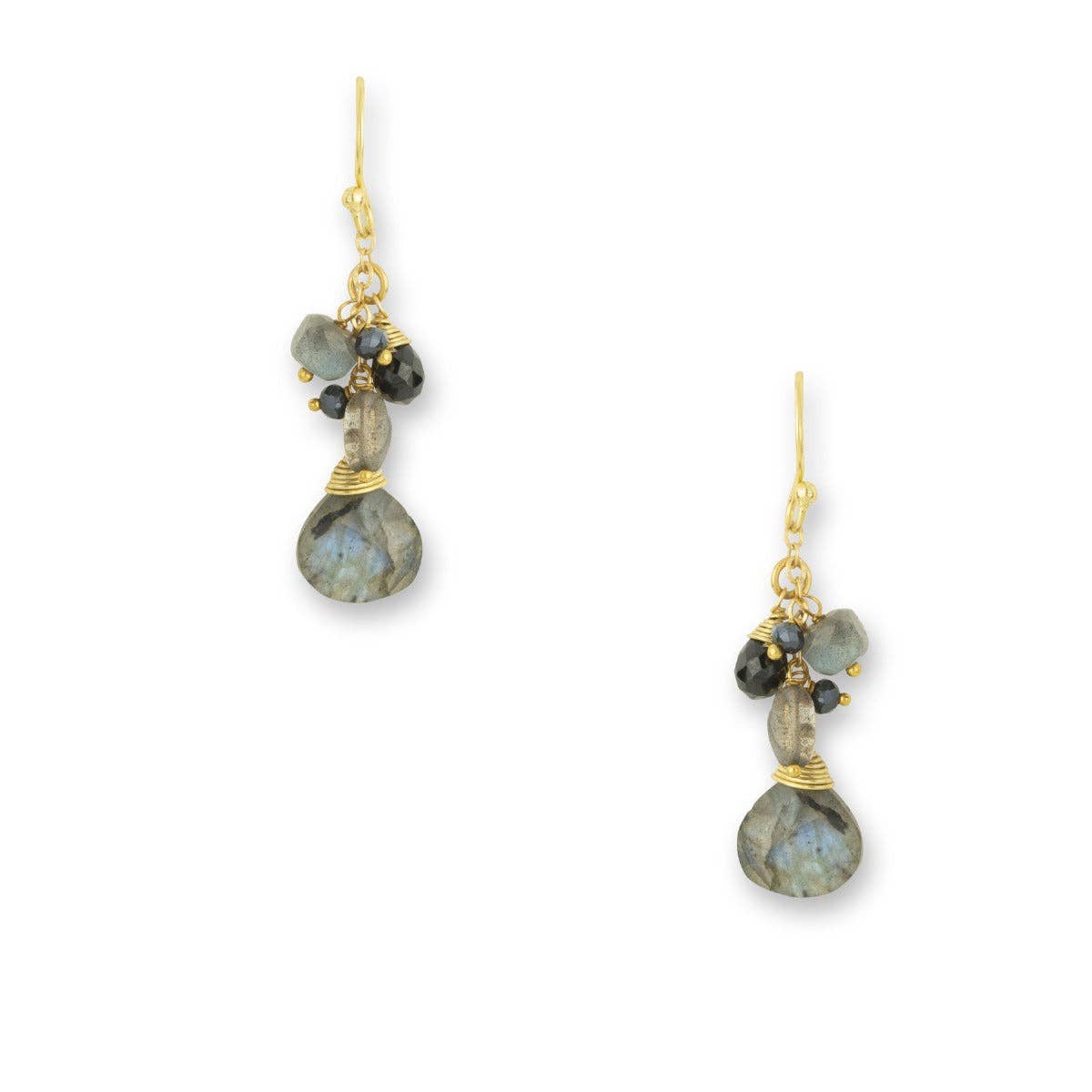 Ashiana Labradorite Rain earrings