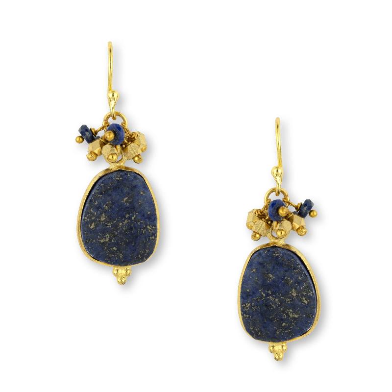 Ashiana Willow Earrings Lapis Lazuli