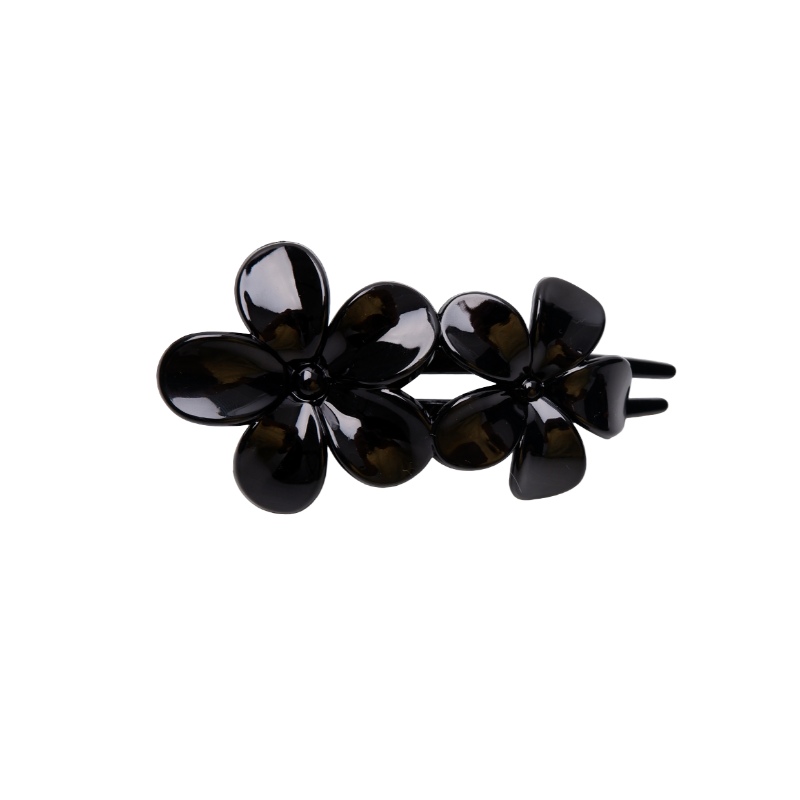 Renesmee Flower Hair Claw Black