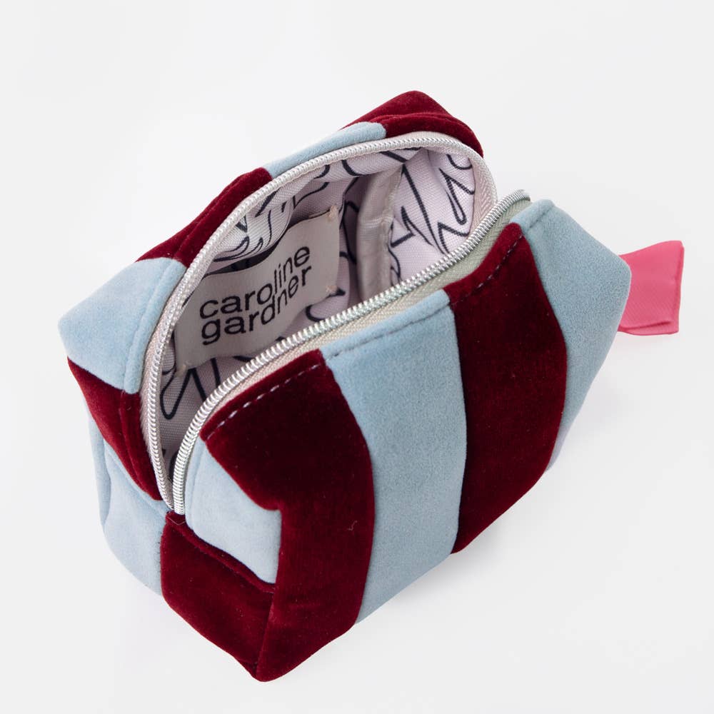 Caroline Gardner mini cube pouch open