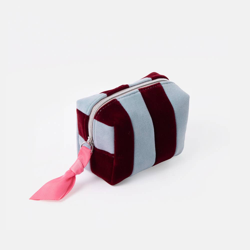 Caroline Gardner mini cube pouch open side