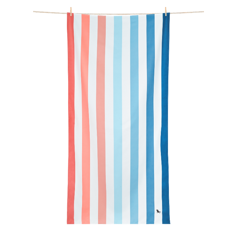 DOCK & BAY TOWEL SAND TO SEA STRIPES