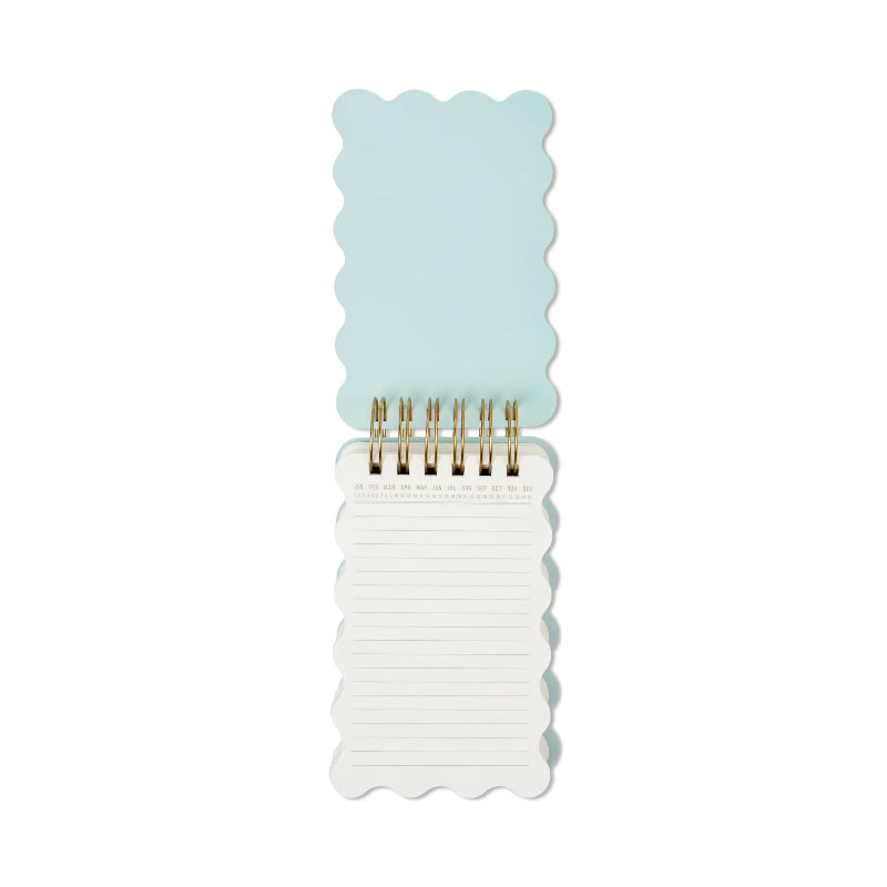 Ink Marble Wavy Notepad - page
