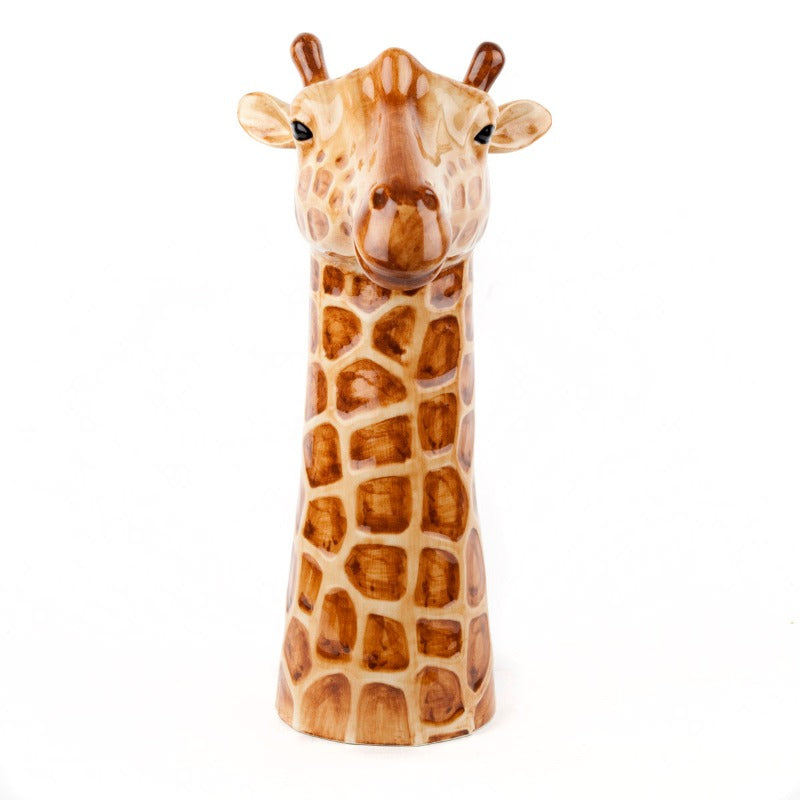 Giraffe vase for flowers