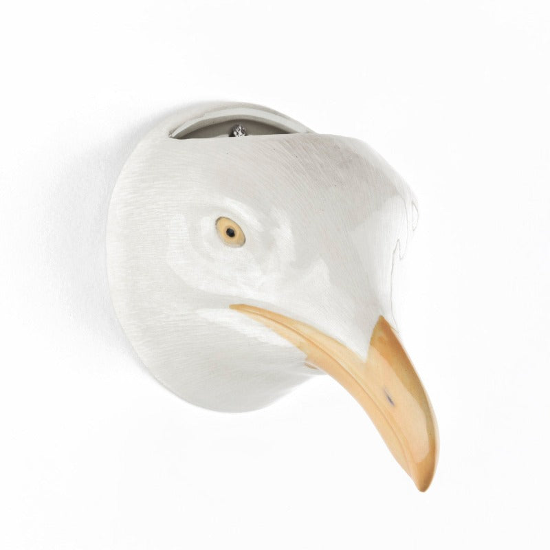 Seagull wall vase