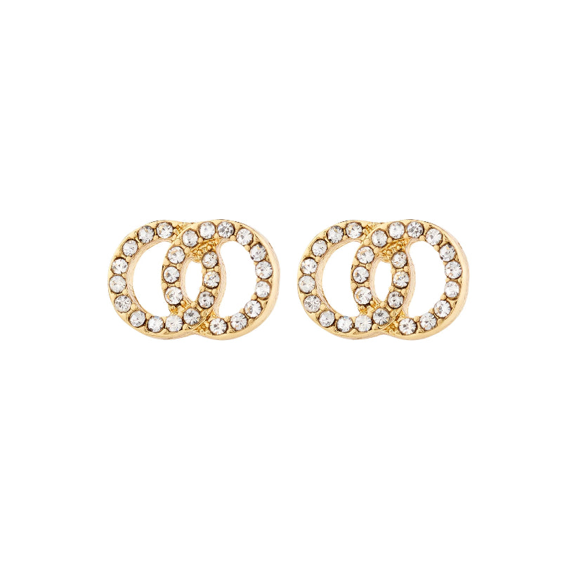 Pilgrim Jolina Earrings Gold-plated