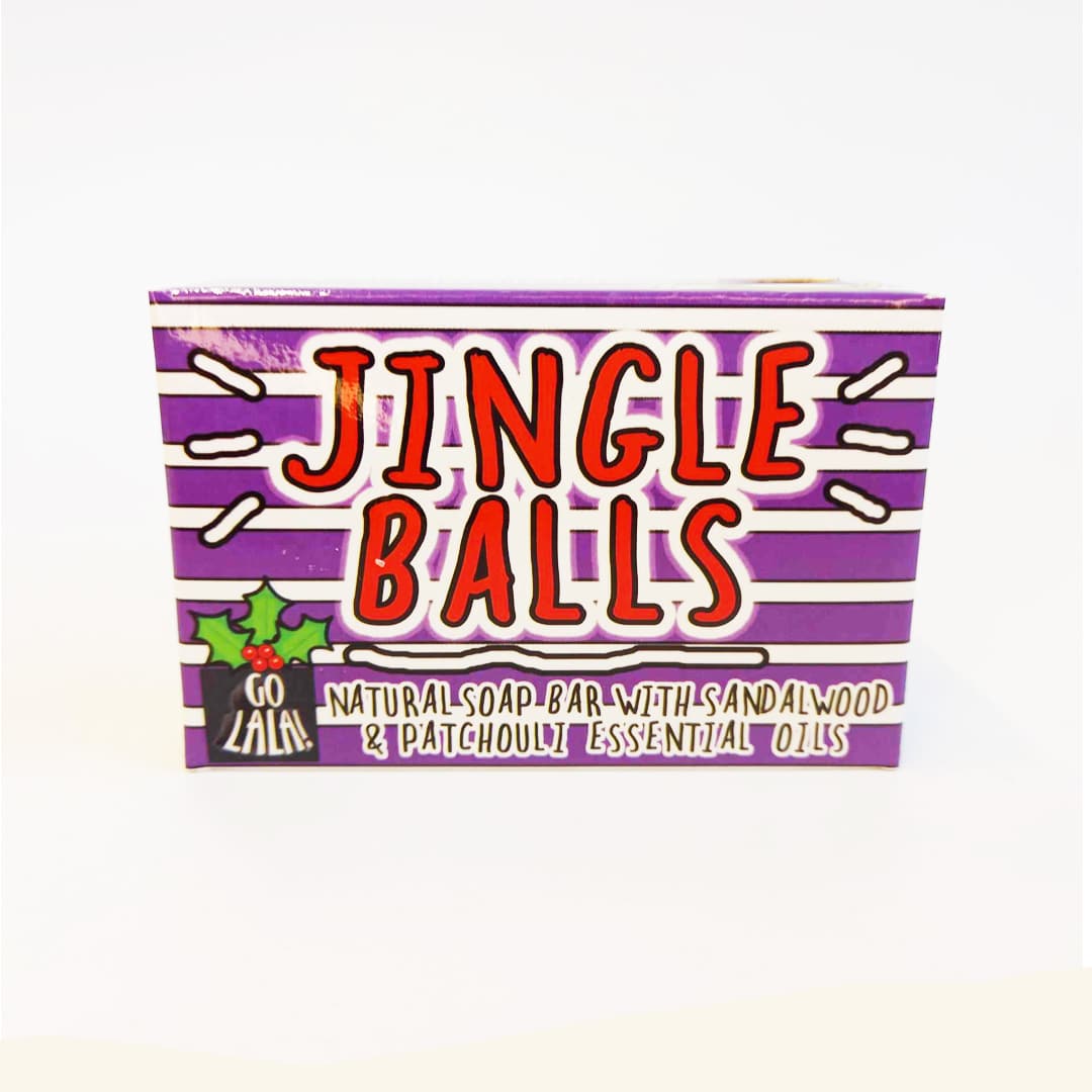 novelty soap bar for men jingle balls