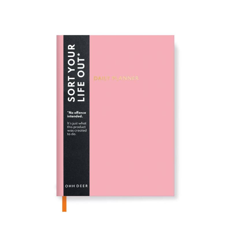 Soft Pink A5 Daily Planner 