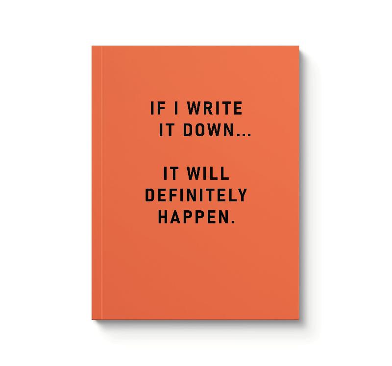 Definitely Happen Notebook 