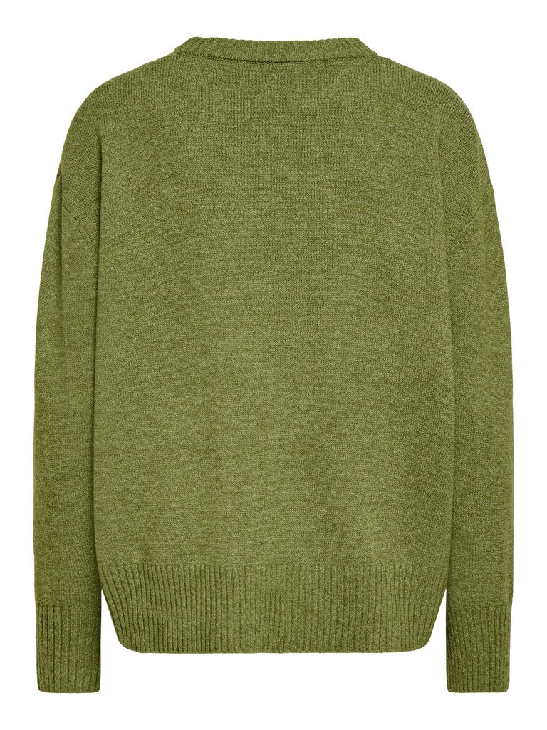 Only Lalivia Loose Style Jumper Moss back
