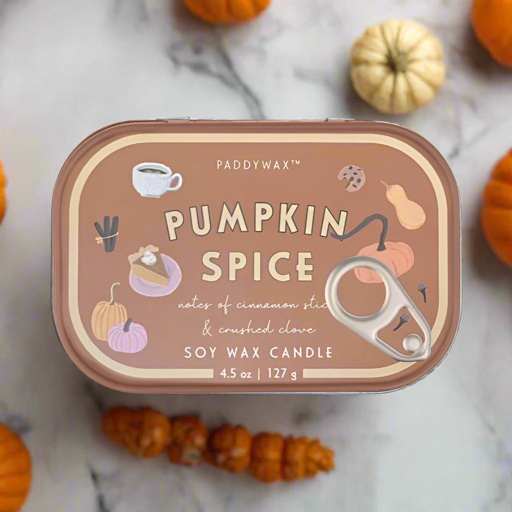 Pumpkin Spice Bistro Candle Tin