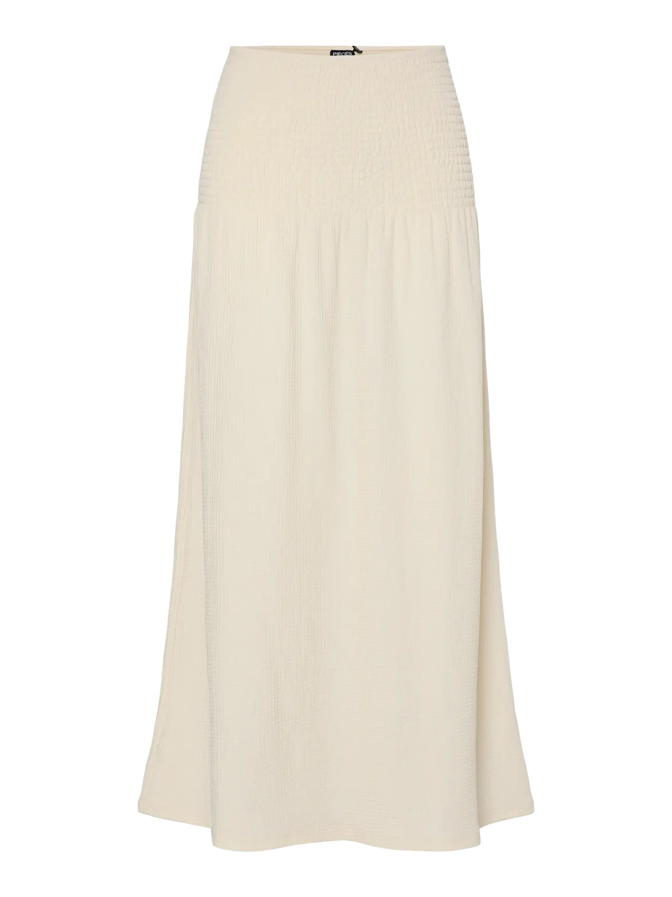 Pieces Fess Smock Skirt cream