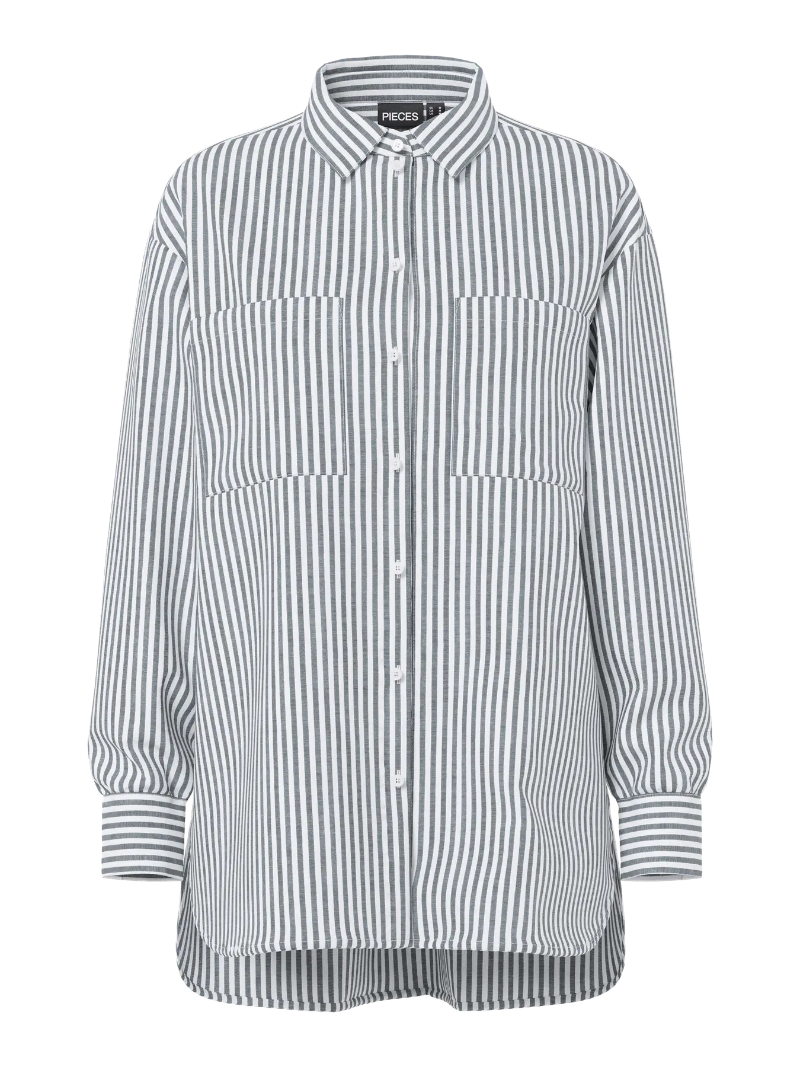 Pieces Melia Loose Shirt oversized womens shirt
