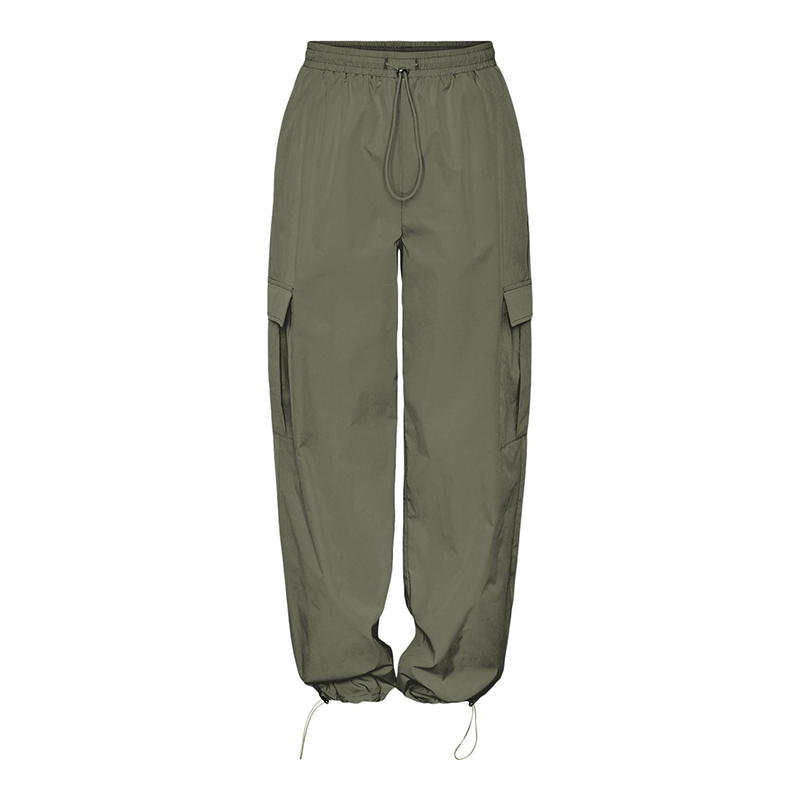 Pieces Dre women's cargo pants in Lichen green