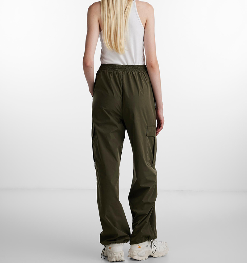 Pieces cargo pants for women in green