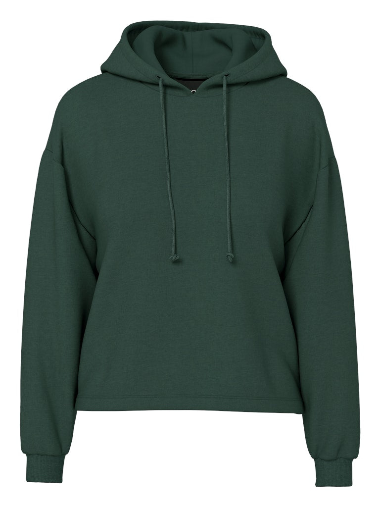 Pieces Chilli Women's Cropped Hoodie Darkest Spruce