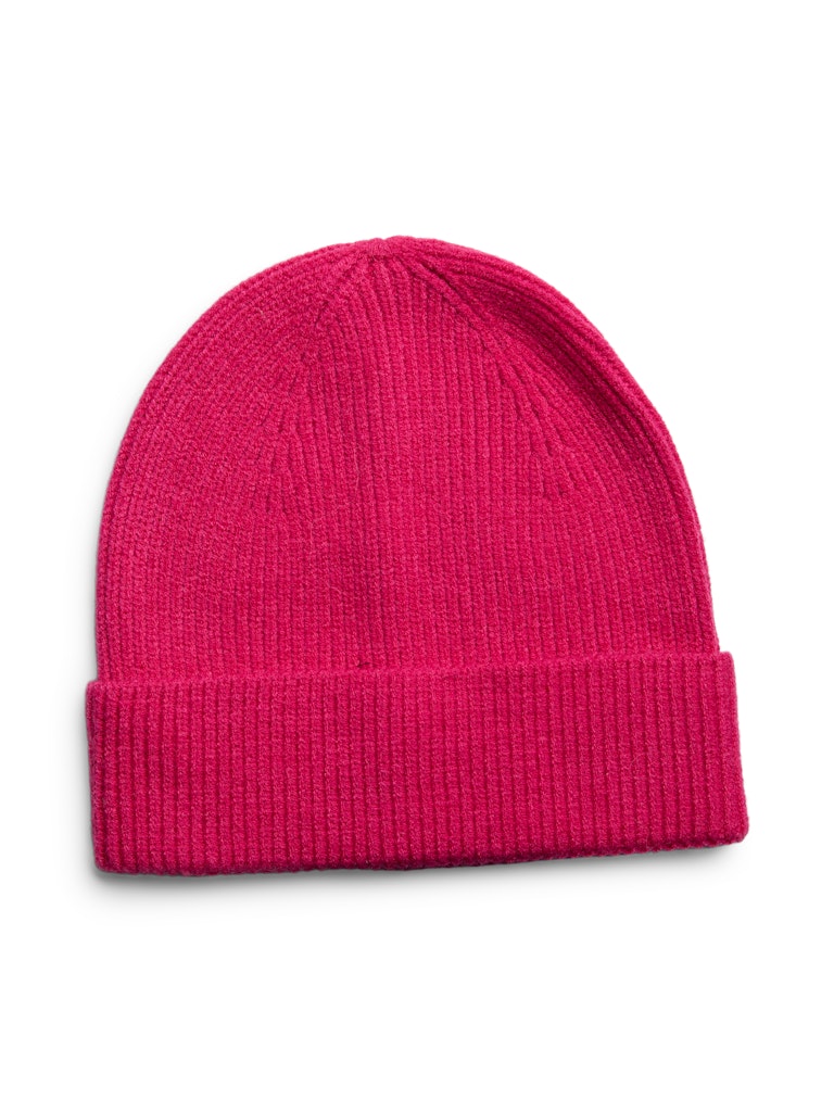Pieces Jise Beanie Beetroot