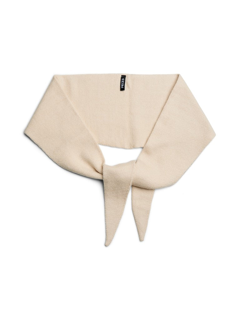 Pieces Komma Triangle Scarf Whitecap
