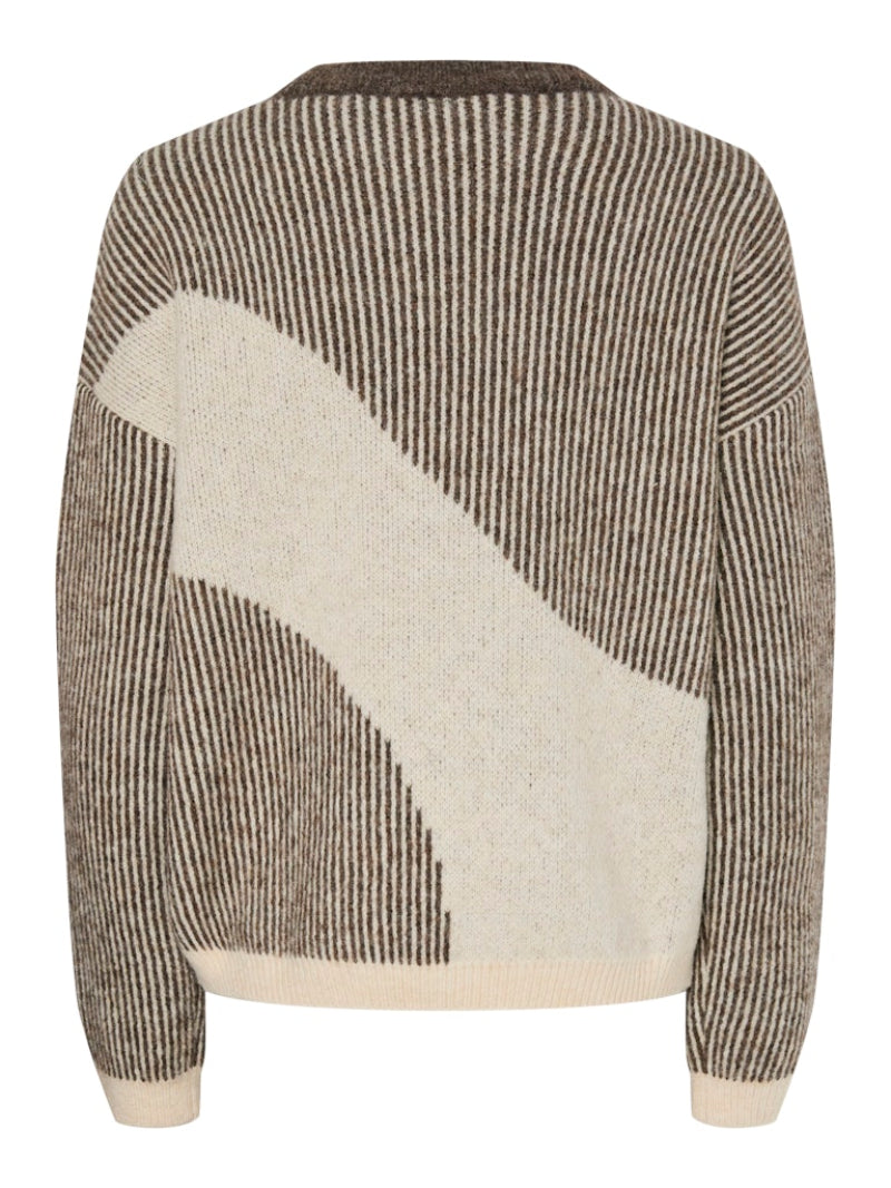 Pieces Linna Jumper Morel back