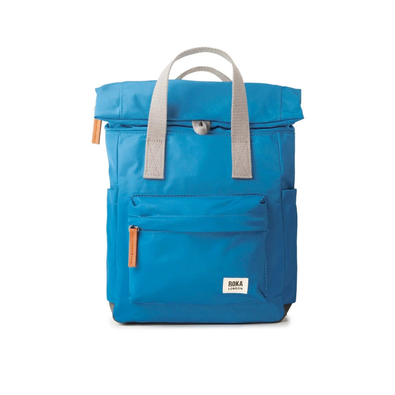 Roka Canfield Sustainable Small Backpack Seaport front