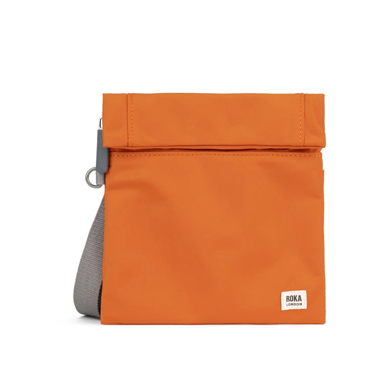 Roka Stratford Bag Recycled Nylon Burnt Orange