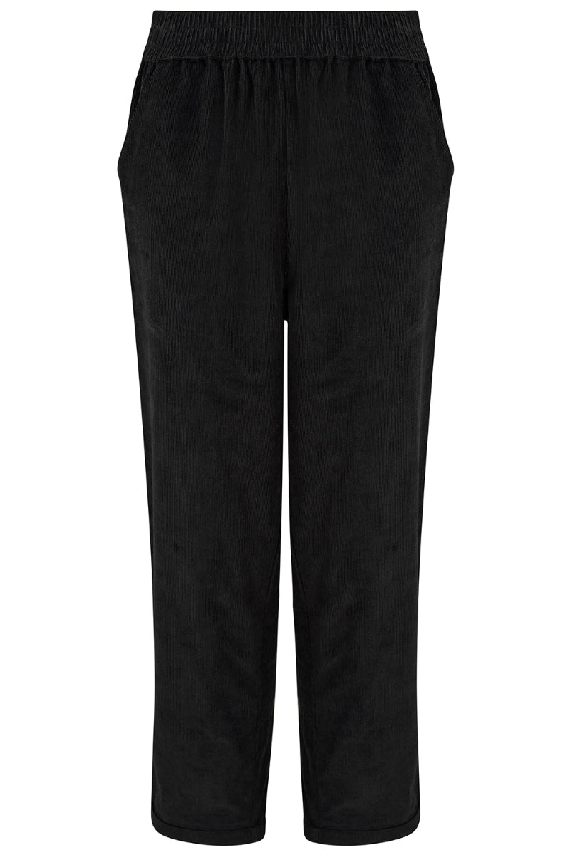 Sugarhill Vonnie Trouser Black pants on a white background