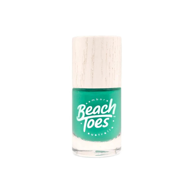 Beach Toes nail varnish turquoise caribbean crush