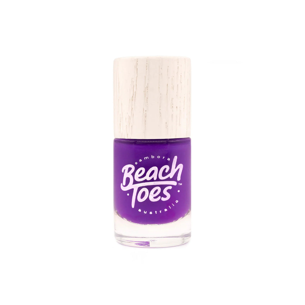 Beach Toes nail polish Purple Sea Star