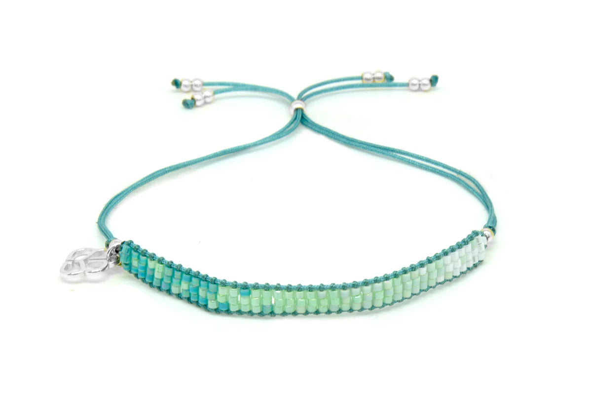 boho betty turquoise Senorita bracelet silver