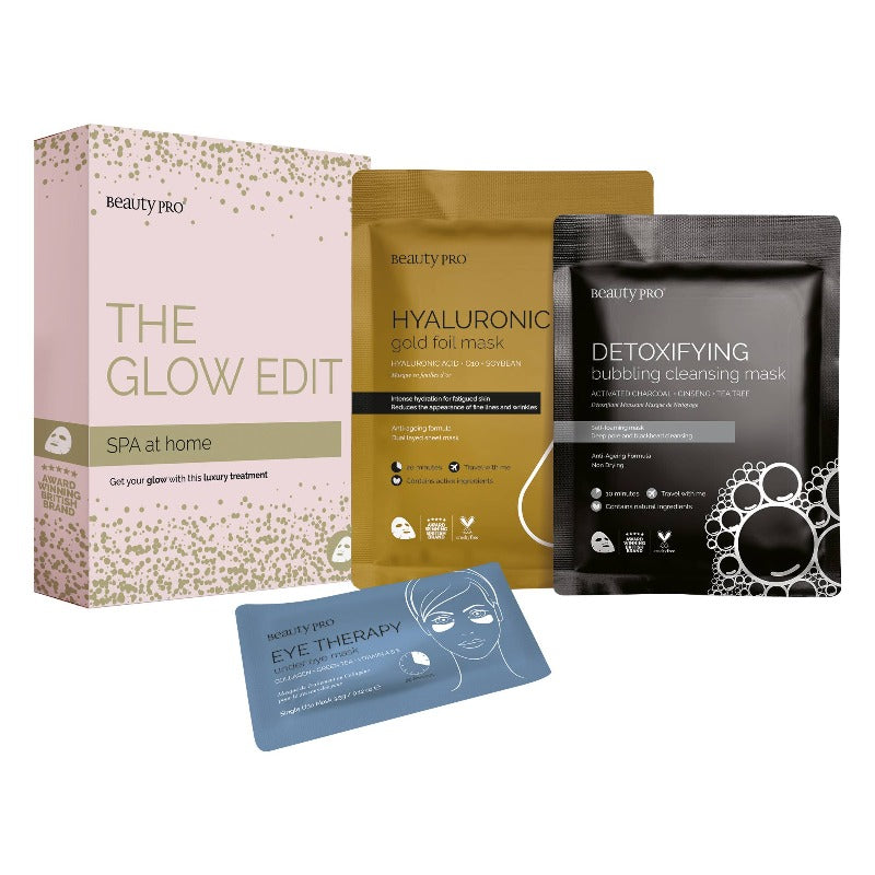 BEAUTYPRO THE GLOW EDIT SPA AT HOME GIFT SET