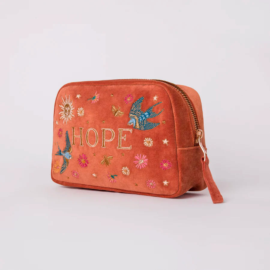Elizabth Scarlett Hope cosmetic bag