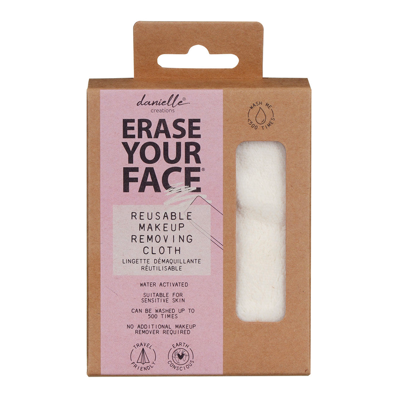 Erase Your Face reusable make-up removing cloth nude