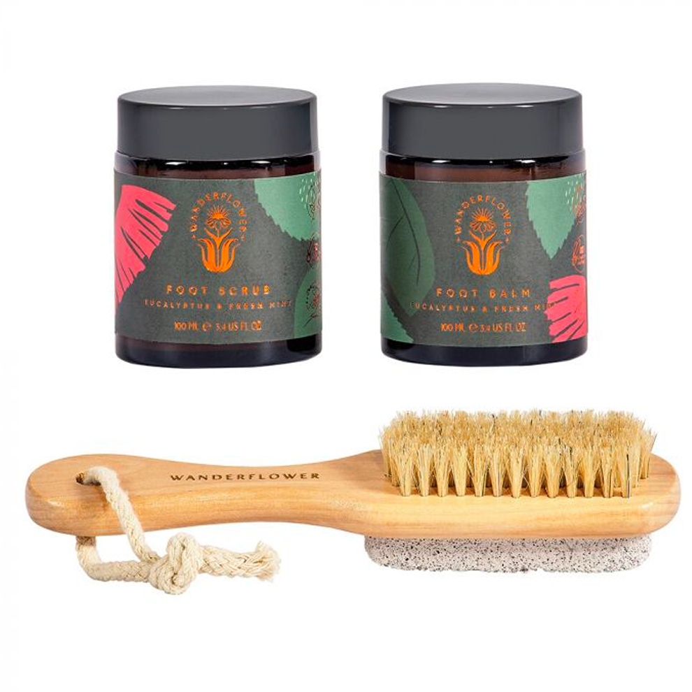 Wanderflower foot therapy gift set
