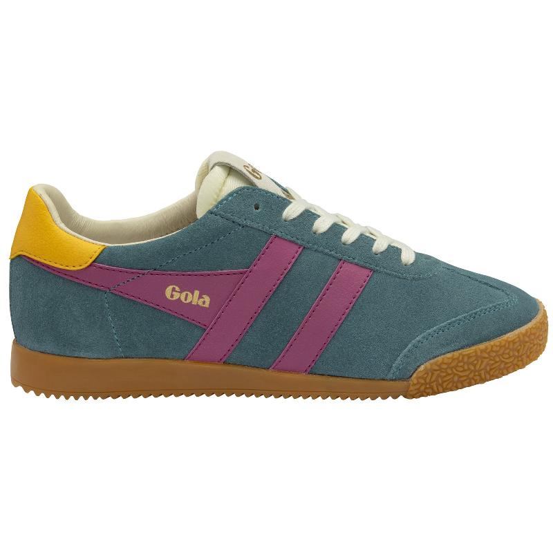 Gola Elan Trainers-Peacock/Fuchsia/Sun side