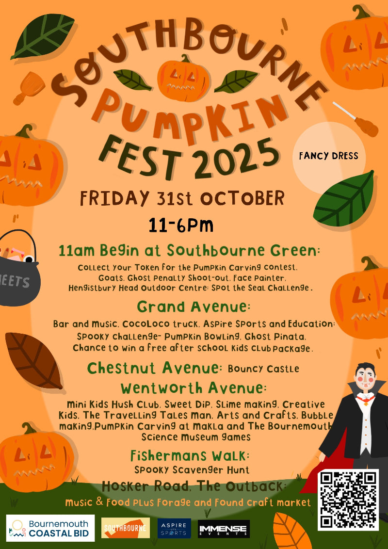 southbourne pumpkin fest 2025 poster