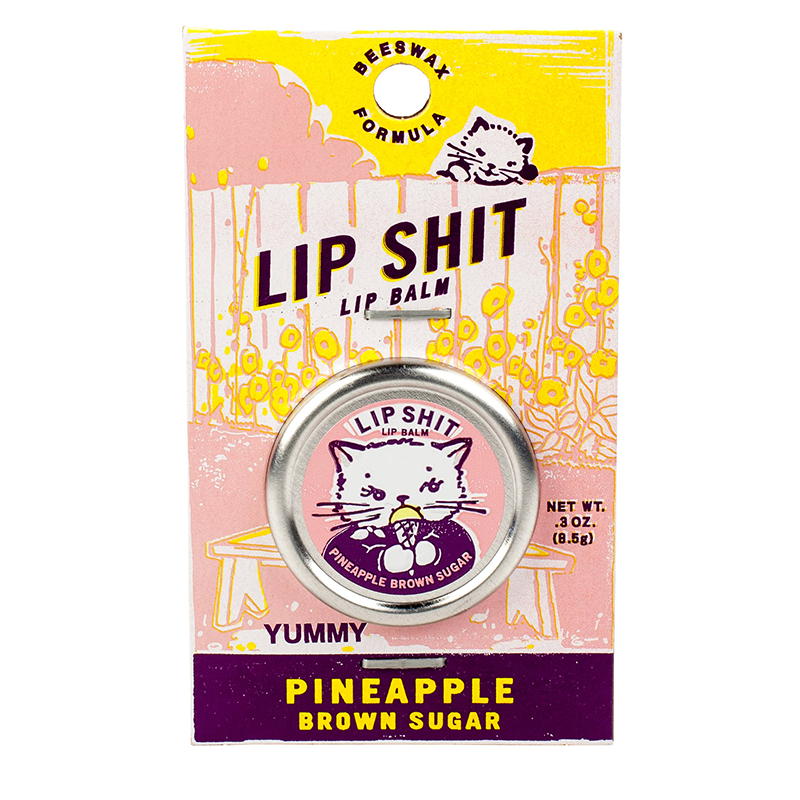 Lip Shit Pineapple Brown Sugar Lip Balm