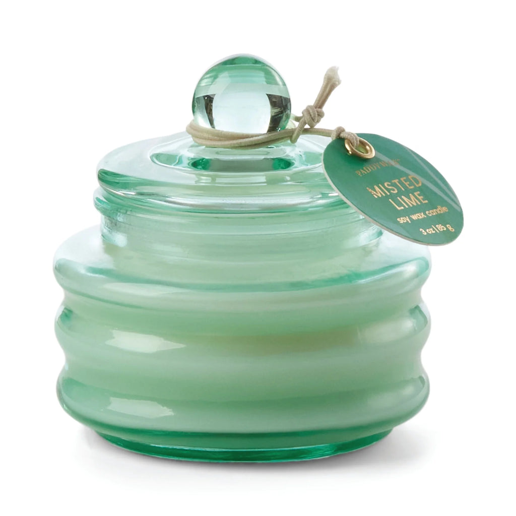 Paddywax Beam candle pot in green