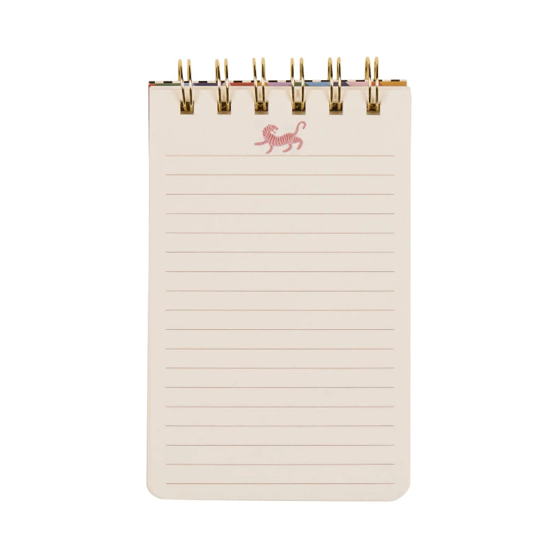 A Dopo Tiger Twin Wire Notepad page