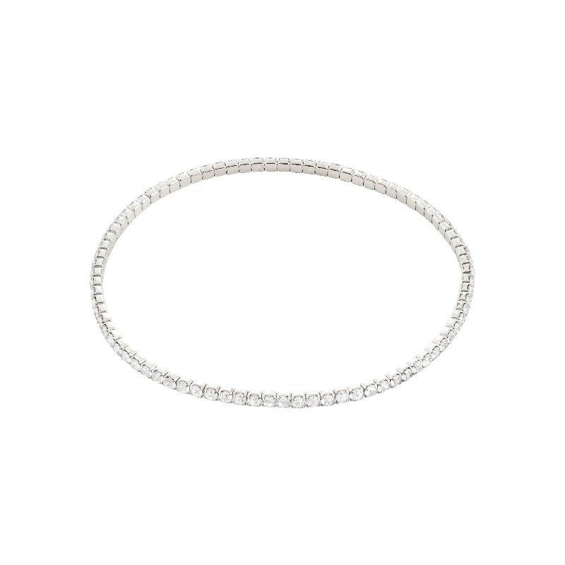 Pilgrim Arash Crystal Bracelet Silver-plated