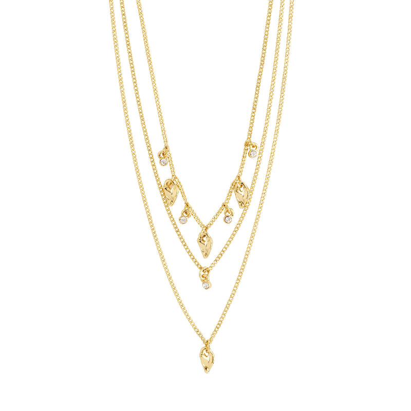 Pilgrim Jules Necklace Gold-plated