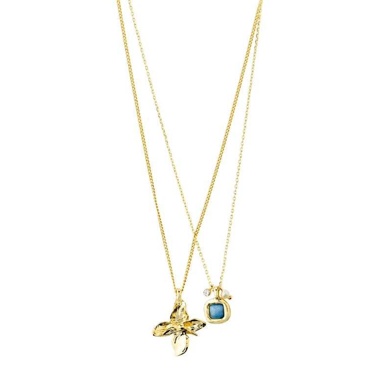 Pilgrim Trace Necklace Gold-plated