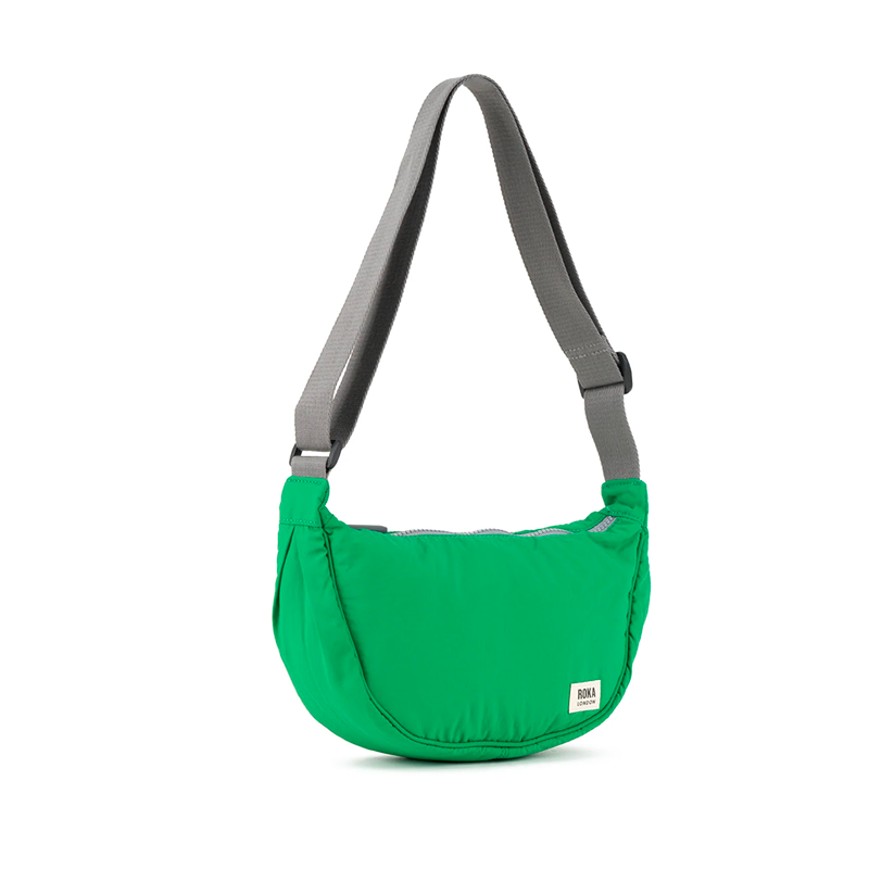 Roka Farringdon sling bag in Amazon green