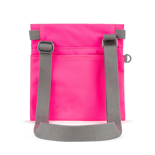 roka stratford bag neon pink back