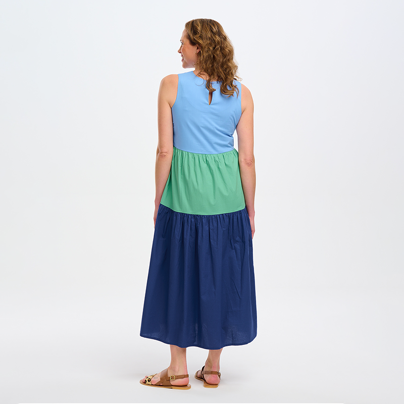 Sugarhill Juniper Maxi Tiered Sundress back