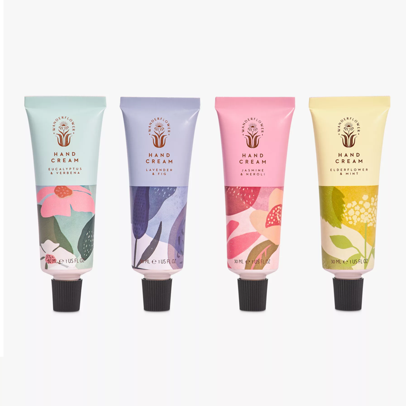 Wanderflower set of hand creams