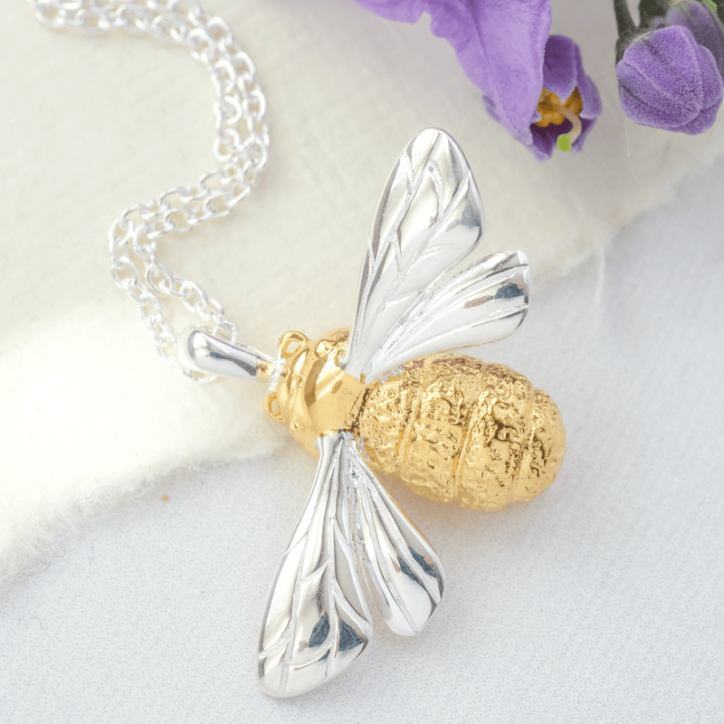 Bumble Bee Necklace