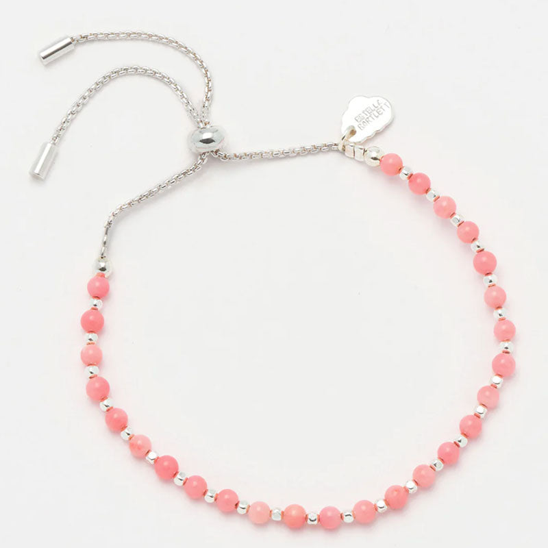 Estella Bartlett Amelia bracelet pink coral