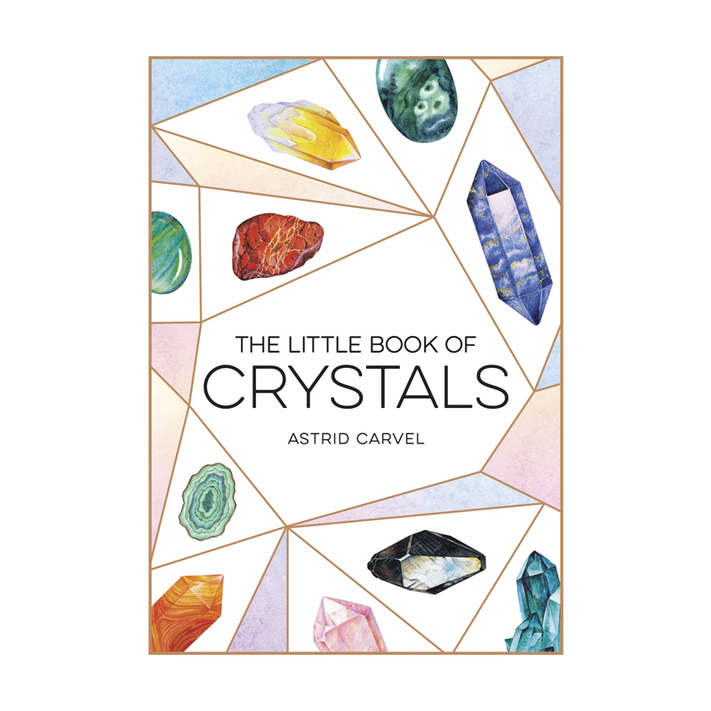 The Little Book of Crystals paperback Astrid Carvel