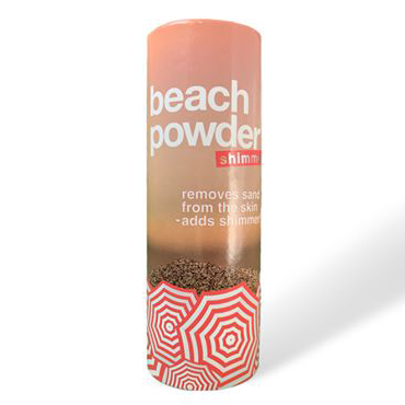 beach powder shimmer bournemouth stockist as seen on Dragons Den