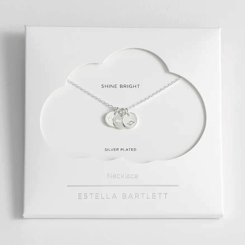 Estella Bartlett silver shine bright necklace